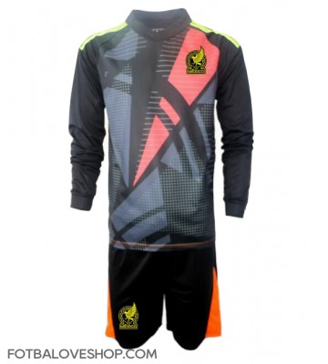 Mexiko Brankářské Dětské Domácí Dres Copa America 2024 Dlouhý Rukáv (+ trenýrky)